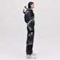 Cropped Down Jacket - Dark Pixel