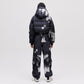 Cropped Down Jacket - Dark Pixel
