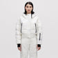 Cropped Down Jacket - Light Pixel