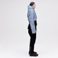 Wrap Down Jacket - Reflective Blue