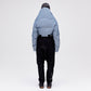 Wrap Down Jacket - Reflective Blue