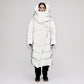 Wrap Down Coat - Reflective Jade