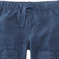 First Impressions Baby Boy's Knee Patch French Terry Black Size 3-6MOS