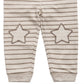 First Impressions Toddler Boy's Striped Star Patch Jogger Pants Brown Size 3T