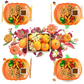 Thanksgiving Pumpkin Paper Plates and Tableware Set