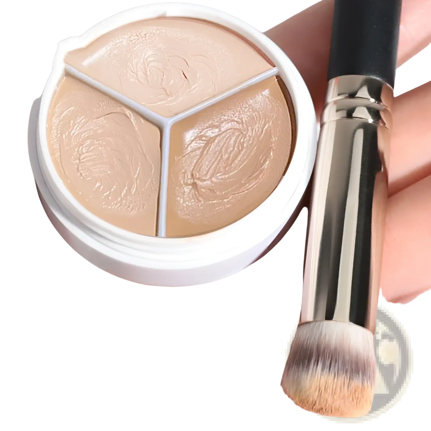 Three-color Concealer Palette with Pro 270 Brush