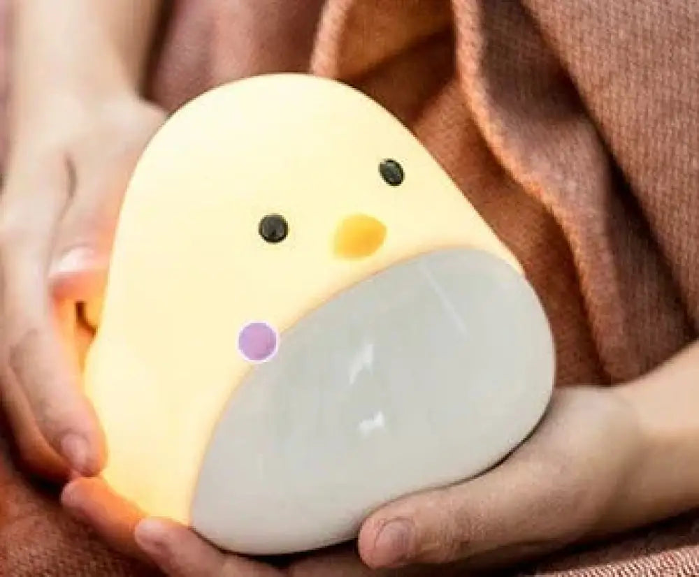 Time Bird Smart Penguin Digital Clock and Night Light