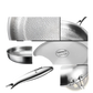 Titanium Hammered Non-stick Frying Pan with Lid