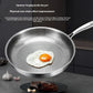 Titanium Hammered Non-stick Frying Pan with Lid