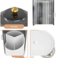 Toothbrush Holder with Sliding Cover and 3 Slots