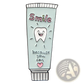 Toothpaste Smile Enamel Pin Cartoon Tooth Brooch