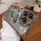 Shatterproof Quicksand Butterfly Crystal Phone Case