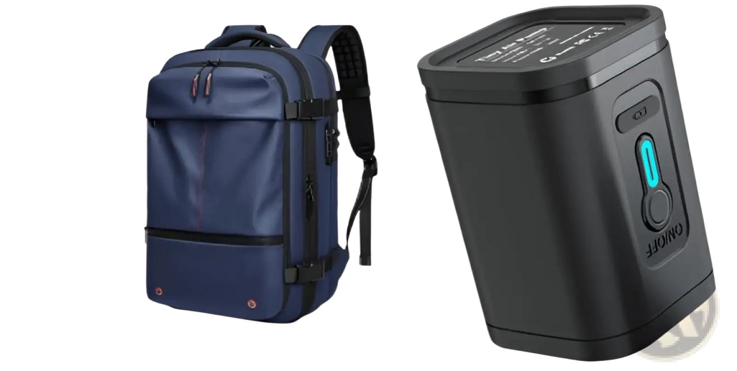 Travel Backpack Vacuum Compression Business Laptop Bag