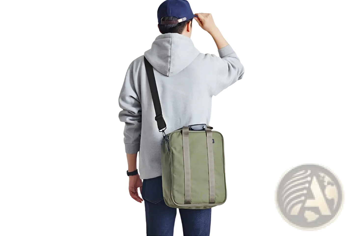 Travel Bag Cotton Canvas Storage Cube Organizer