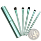 Travel Eye Makeup Brush Set with Portable Case