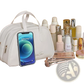 Travel Makeup Bag Set Waterproof Leather Toiletry Bag