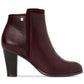 Giani Bernini Women's Bellee Memory-Foam Water-Resistant Booties Wine Size 6.5 M