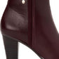 Giani Bernini Women's Bellee Memory-Foam Water-Resistant Booties Wine Size 6.5 M
