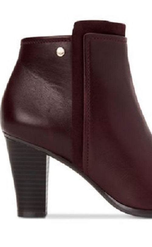 Giani Bernini Women's Bellee Memory-Foam Water-Resistant Booties Wine Size 6.5 M