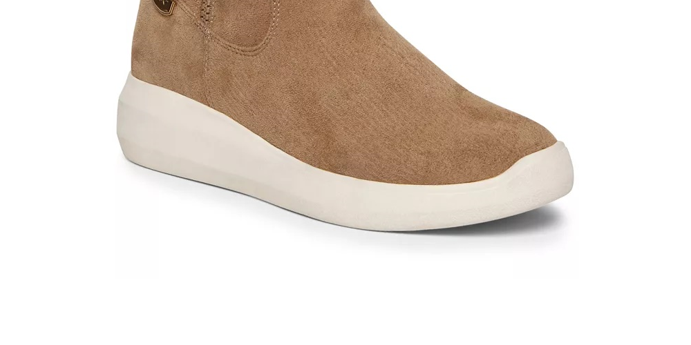 Anne Klein Women's Frizby Boots Beige Size 6 M
