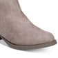 Carlos By Carlos Santana Women's Brie Ankle Booties Shoes Dark Beige Size 8 M