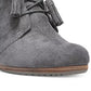 Dr. Scholl's Women's Dakota Wedge Booties Dark Gray Size 7.5 M