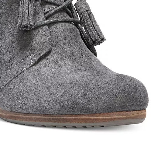 Dr. Scholl's Women's Dakota Wedge Booties Dark Gray Size 7.5 M