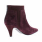 Bandolino Women's Bari Pointy Toe Booties Dark Red Size 8.5 M