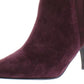 Bandolino Women's Bari Pointy Toe Booties Dark Red Size 8.5 M