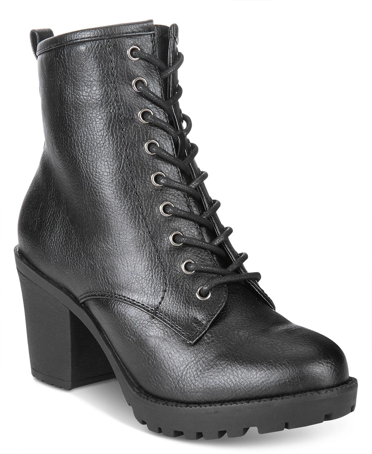 ZIGI SOHO Women's Kourtlan Lace-Up Booties Black Size 7.5 M