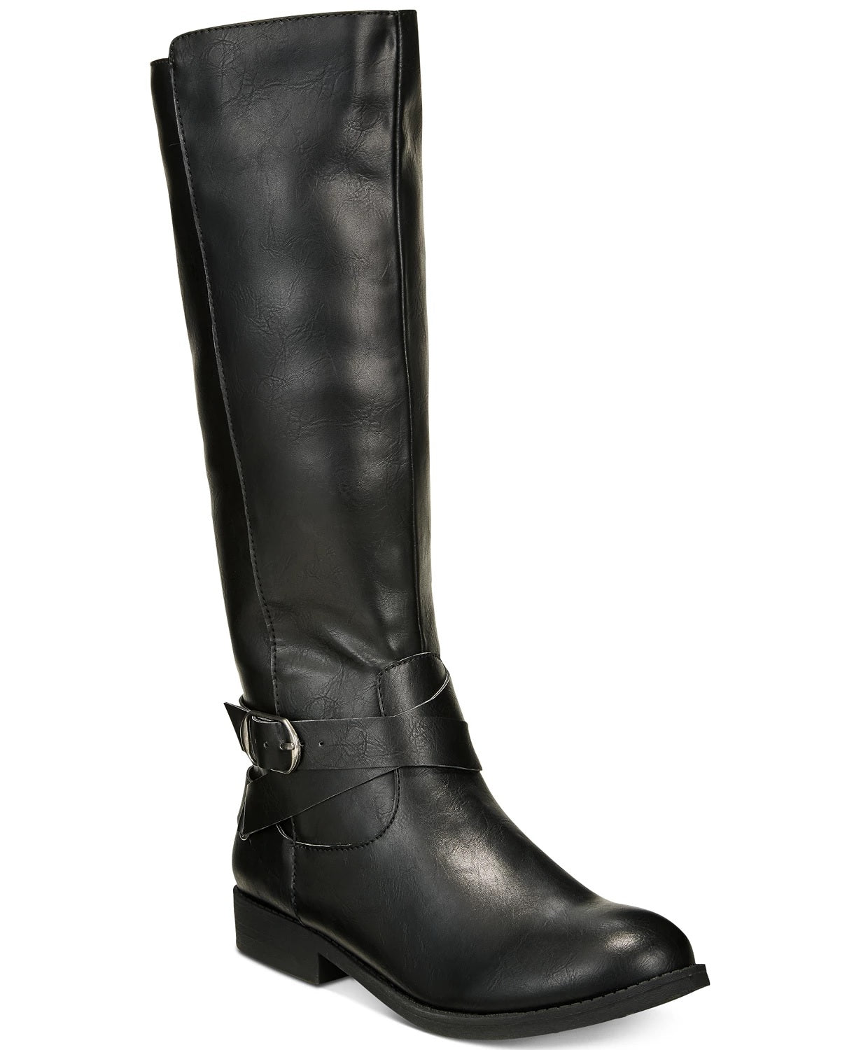 Style & Co Women's Madixe Riding Boots Shoes Black Size 5 M