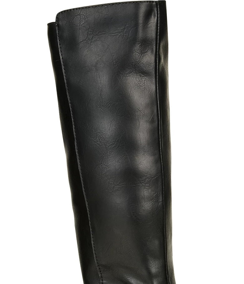 Style & Co Women's Madixe Riding Boots Shoes Black Size 5 M