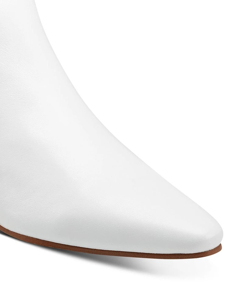 Marc Fisher Women's Tammea Ankle Booties White Size 6.5 M