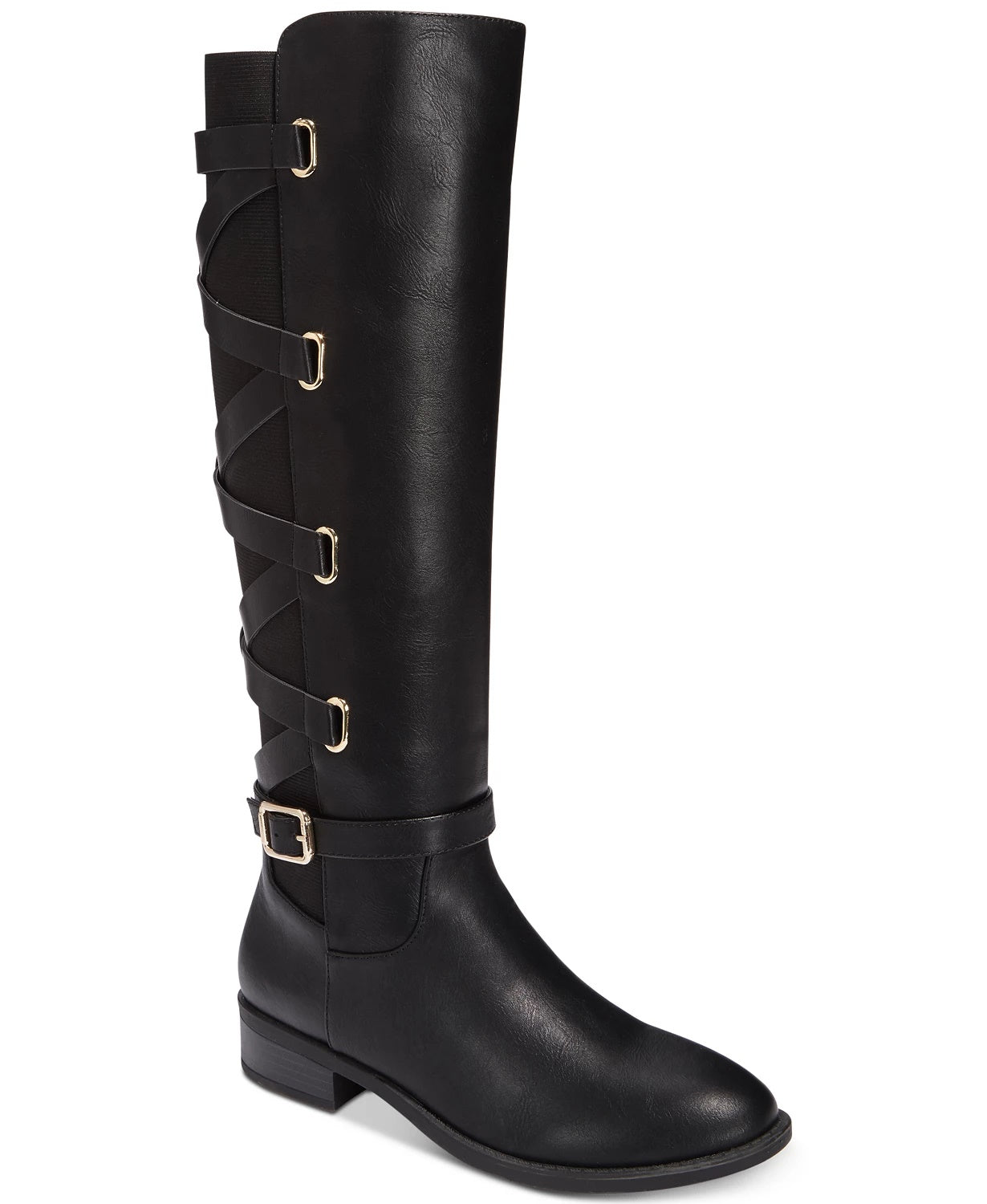 Thalia Sodi Women's Veronika Tall Riding Boots Black Size 6.5 M