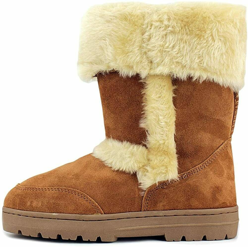 Style & Co Women's Witty Cold Weather Boots Med Brown Size 5
