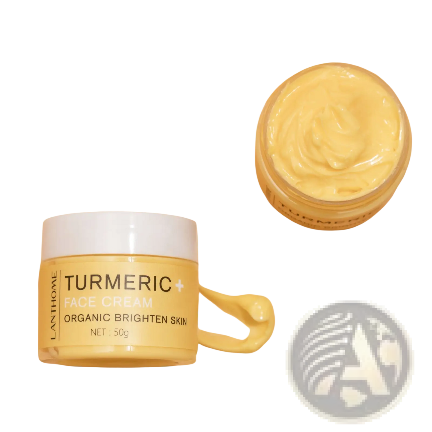 Turmeric Skincare Set Brightening Oil and Face Cream