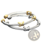 Twisted Cable Knot Adjustable Titanium Steel Bracelet