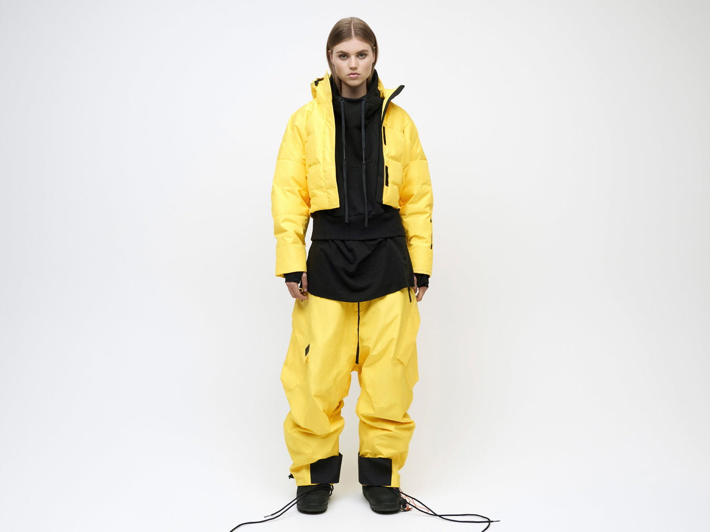 3L Harga Shell Cargo Pant Unisex - Yellow