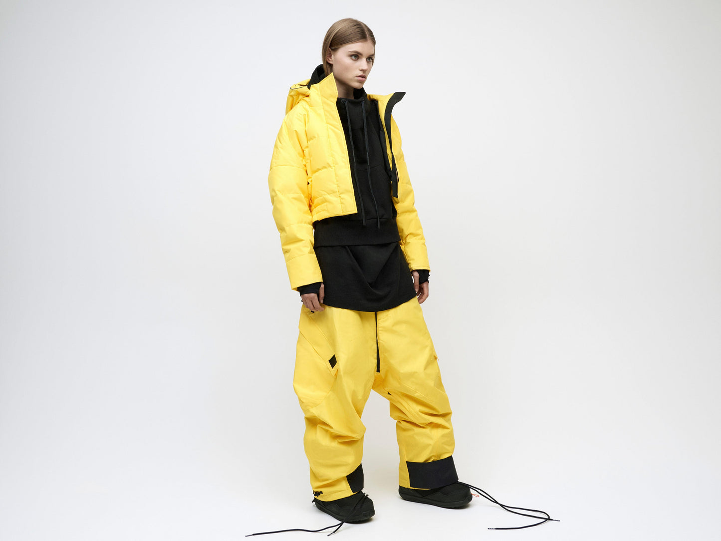 3L Harga Shell Cargo Pant Unisex - Yellow