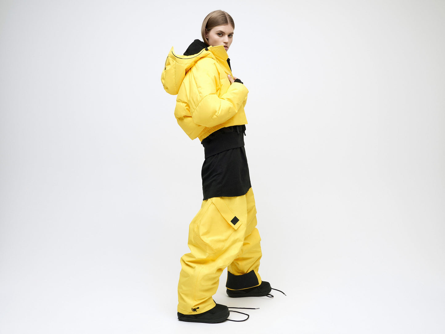 3L Harga Shell Cargo Pant Unisex - Yellow