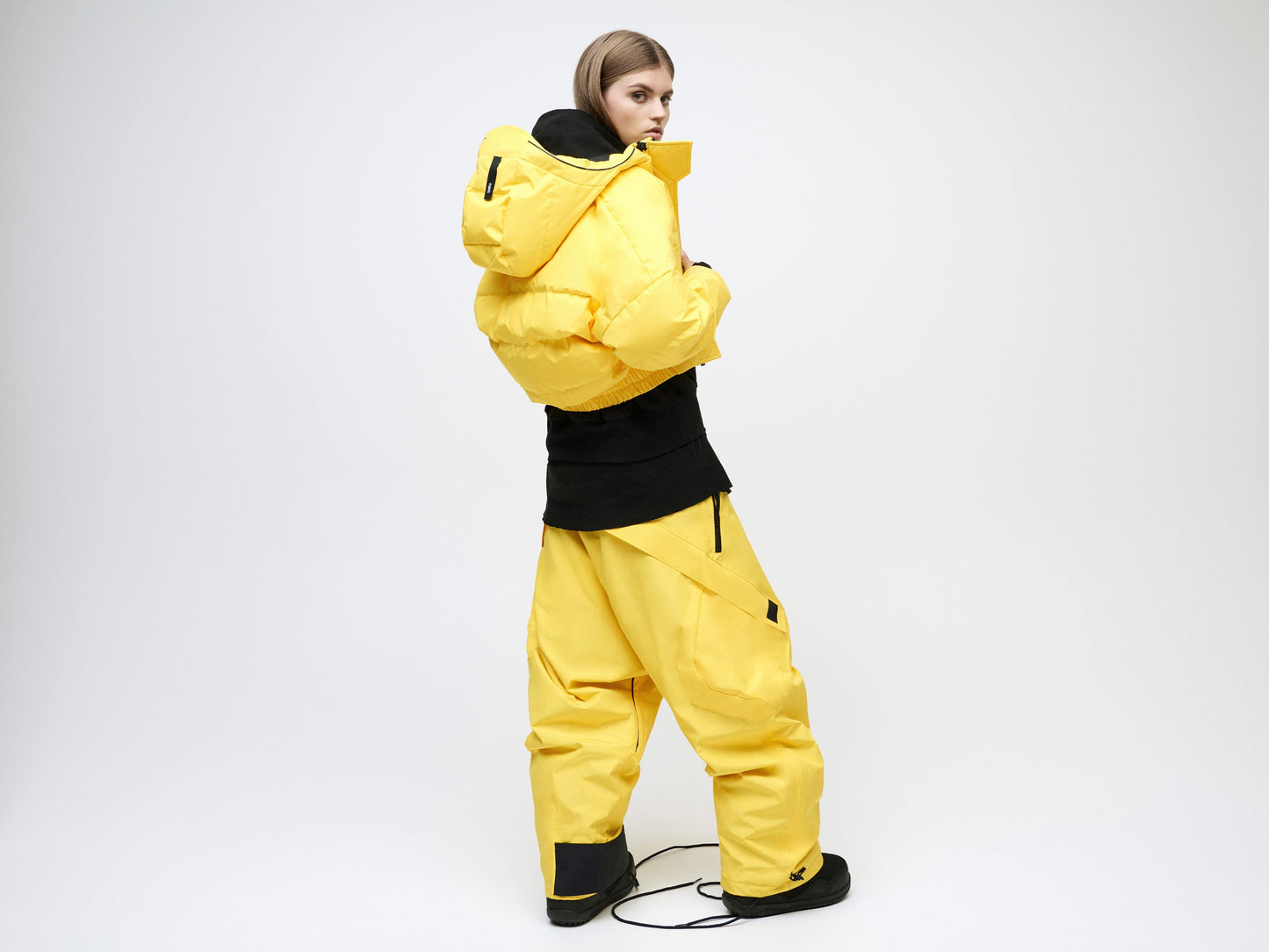 3L Harga Shell Cargo Pant Unisex - Yellow