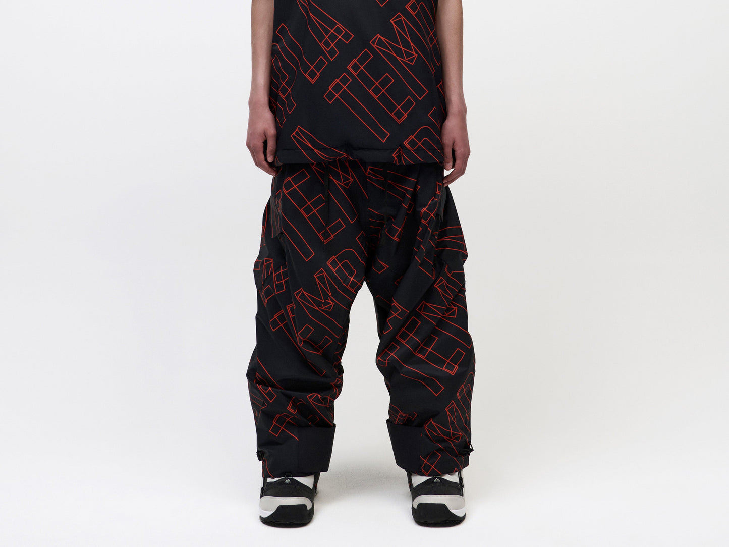 Pipe Cargo Pant Unisex - Black