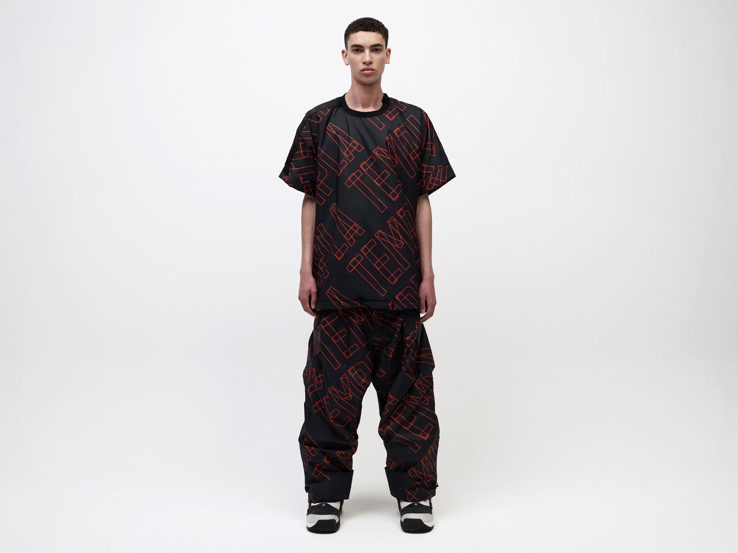 Pipe Cargo Pant Unisex - Black