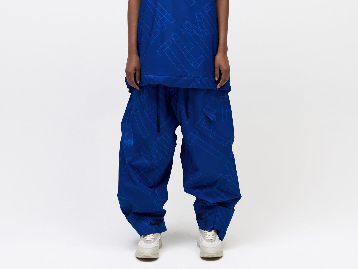 Pipe Cargo Pant Unisex - Blue