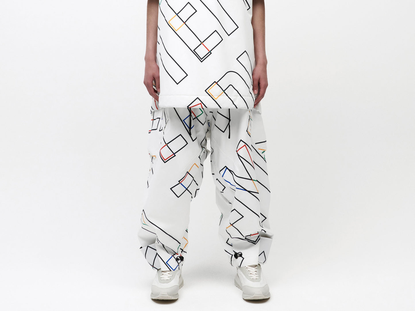 Pipe Cargo Pant Unisex - Olympic White