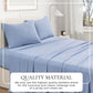 Viscose from Bamboo & Cotton Blend Jersey Knit Sheets