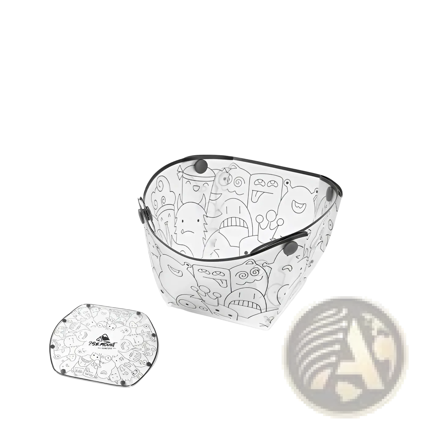 Ultra Light Portable Folding Tableware Set