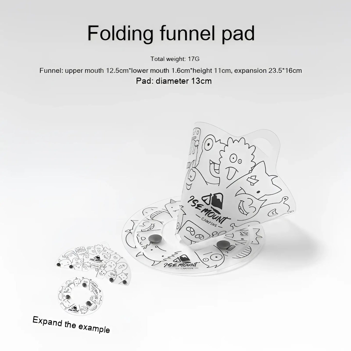 Ultra Light Portable Folding Tableware Set