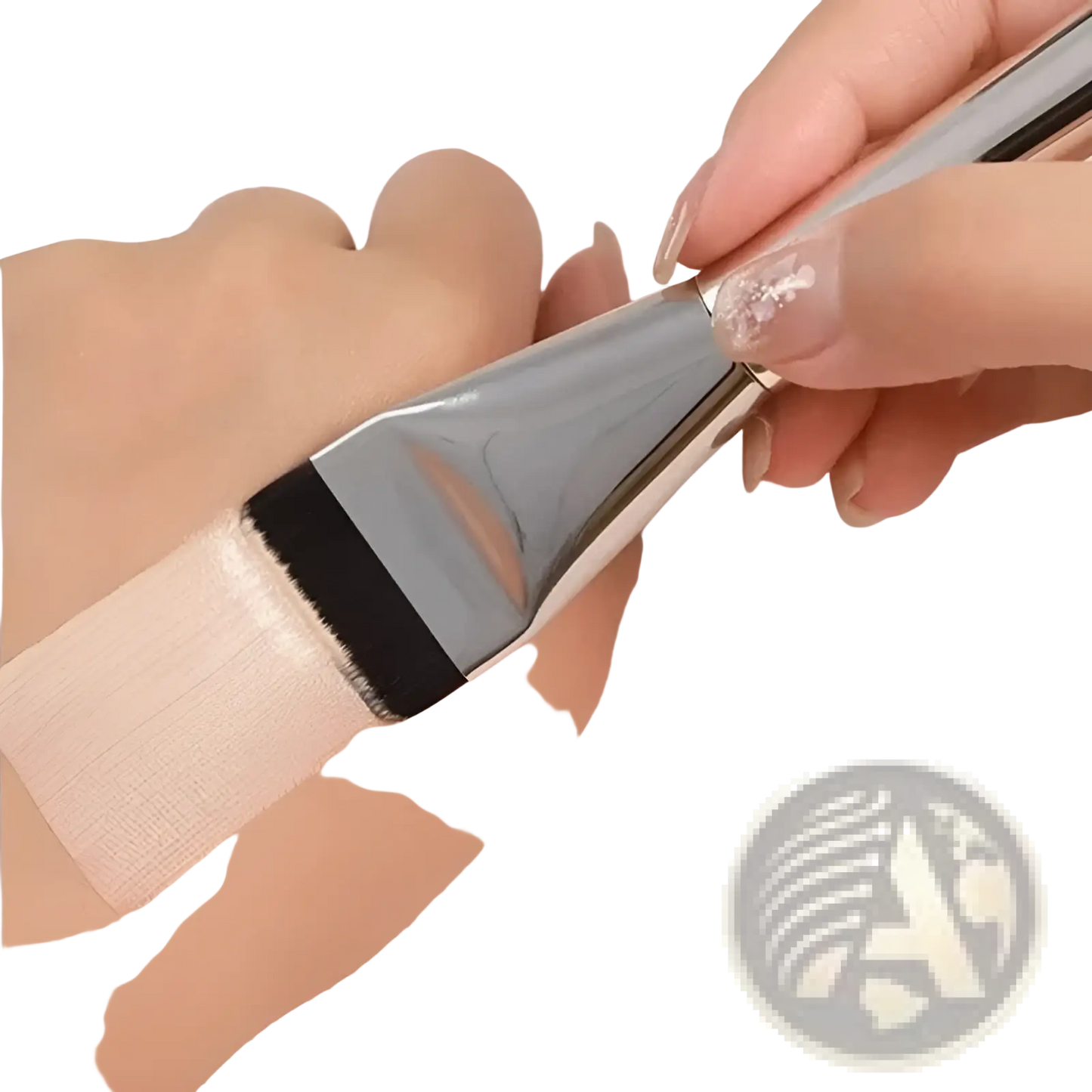 Ultra Thin Foundation Brush Flat Traceless Makeup Tool