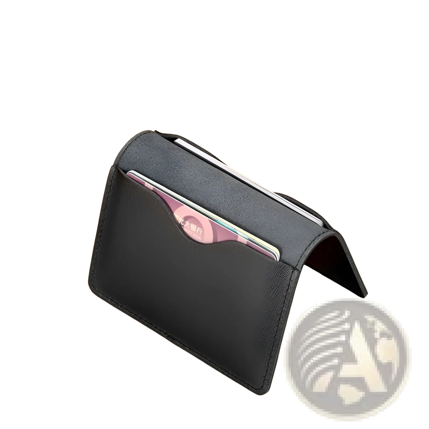 Ultra Thin Genuine Leather Cowhide Card Holder Wallet